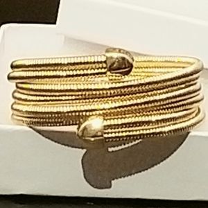 **Buy 2 get 30% OFF** NWT BCBGeneration Gold Tone Expanding Bracelet